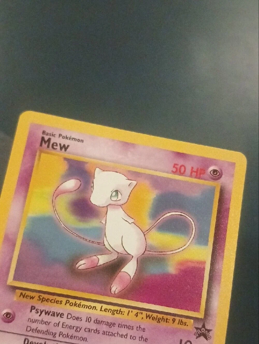 Pokemon Mew Black Star Promo Trading Card